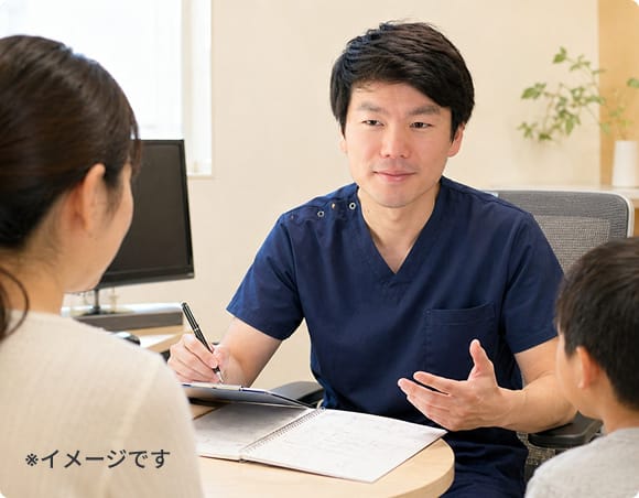 医師の診察